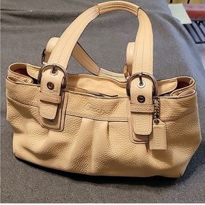 Coach Soft Yellow Bag